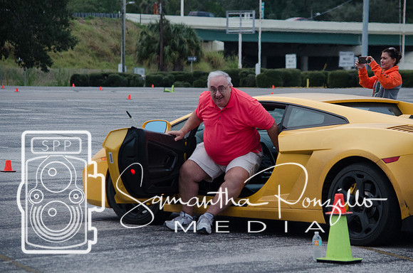 Papa D Test Drives a Lambo