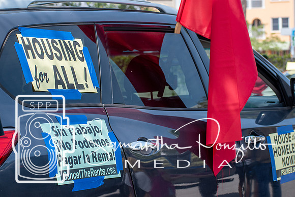 Cancel the Rents and Mortgages Car Protest SRQ