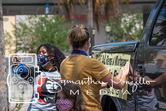 Cancel the Rents and Mortgages Car Protest SRQ