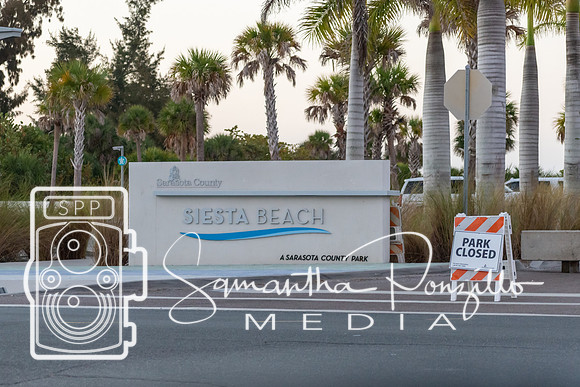 Sarasota County Beaches Shutdown