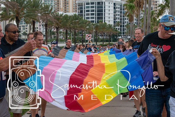 Project Pride SRQ Grand Flag March