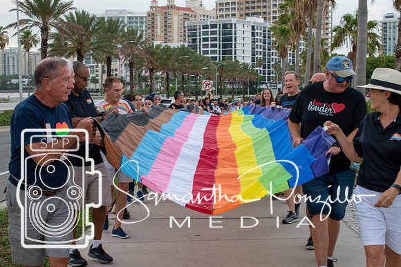Project Pride SRQ Grand Flag March