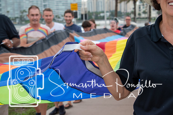 Project Pride SRQ Grand Flag March
