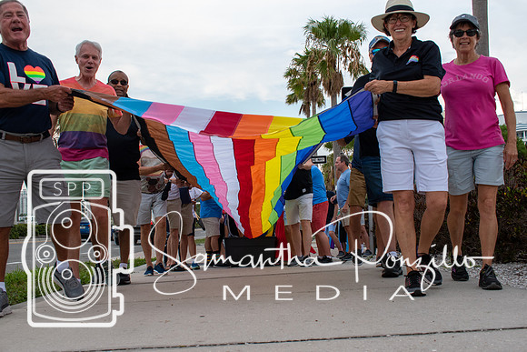 Project Pride SRQ Grand Flag March