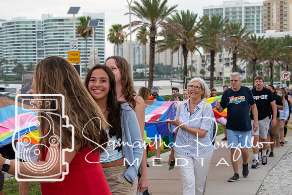 Project Pride SRQ Grand Flag March