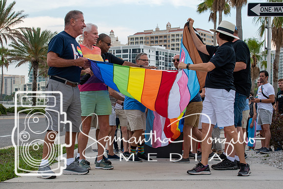 Project Pride SRQ Grand Flag March