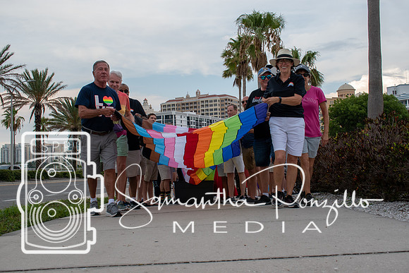 Project Pride SRQ Grand Flag March