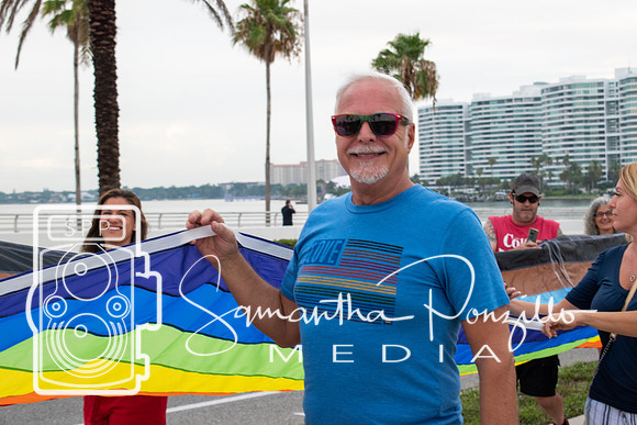 Project Pride SRQ Grand Flag March