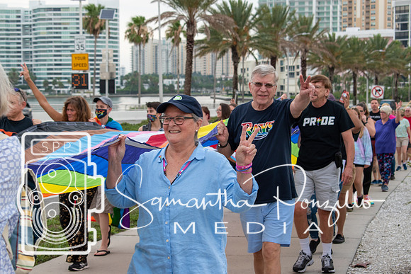Project Pride SRQ Grand Flag March