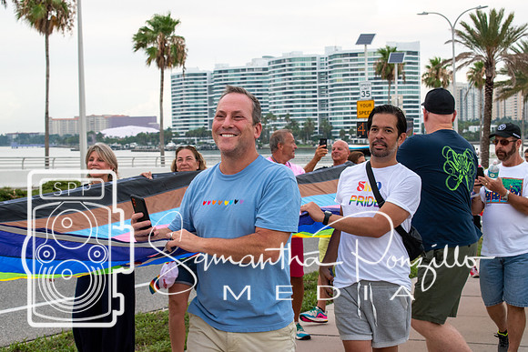 Project Pride SRQ Grand Flag March