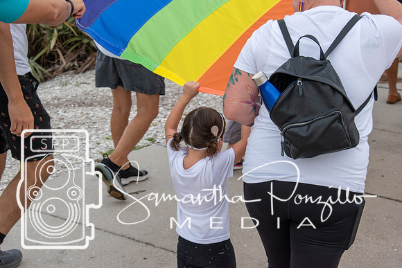 Project Pride SRQ Grand Flag March