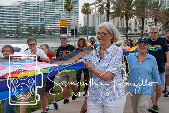 Project Pride SRQ Grand Flag March