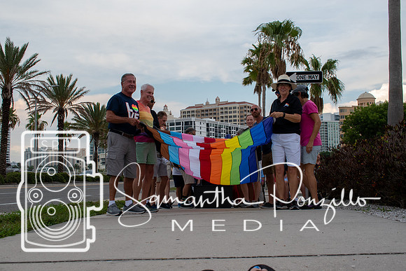 Project Pride SRQ Grand Flag March
