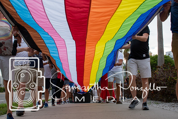 Project Pride SRQ Grand Flag March