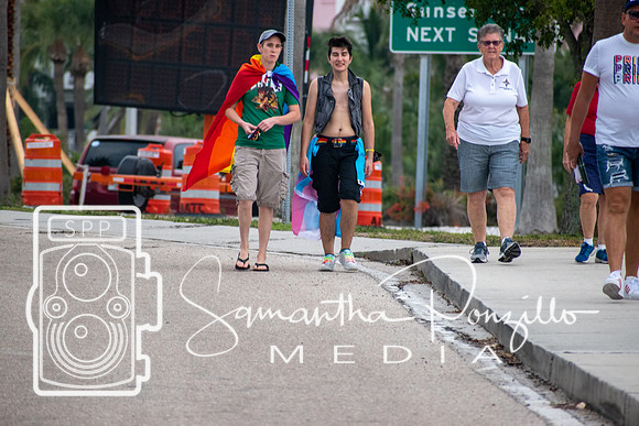 Project Pride SRQ Grand Flag March
