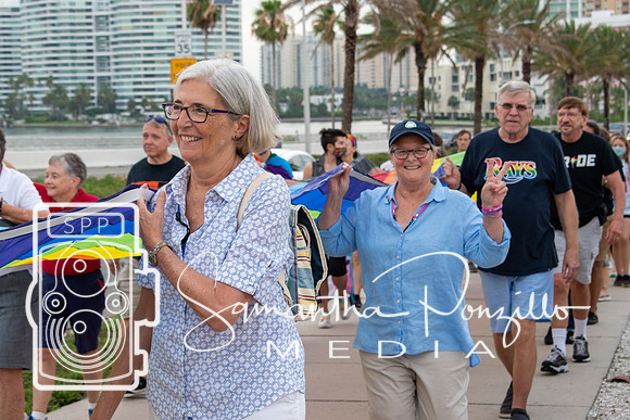 Project Pride SRQ Grand Flag March