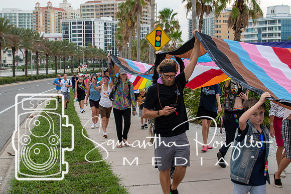 Project Pride SRQ Grand Flag March