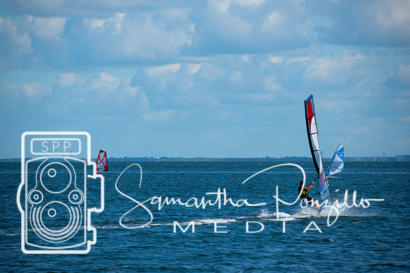 Windsurfers at the Sunshine Skyway