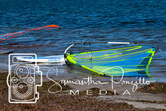 Windsurfers at the Sunshine Skyway