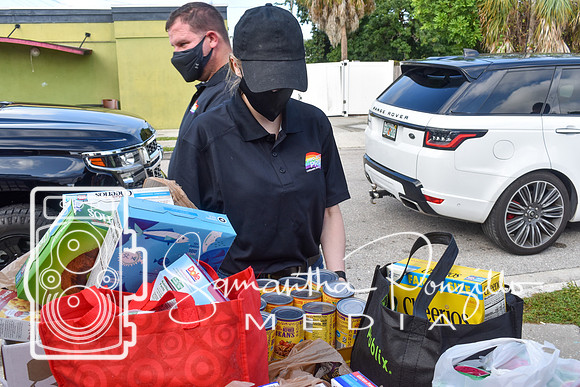 Project Pride SRQ Food Drive Drop Off