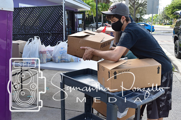 Project Pride SRQ Food Drive Drop Off