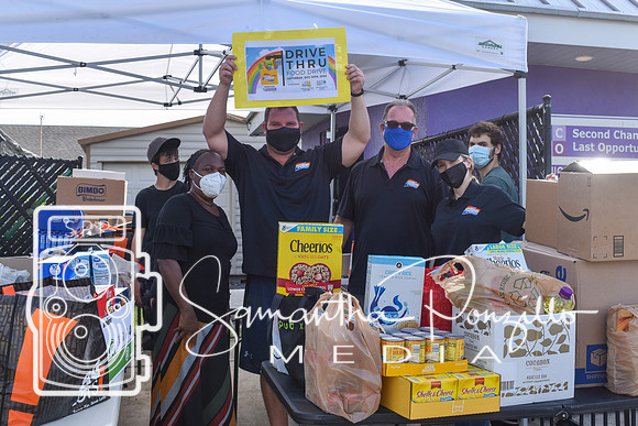 Project Pride SRQ Food Drive Drop Off