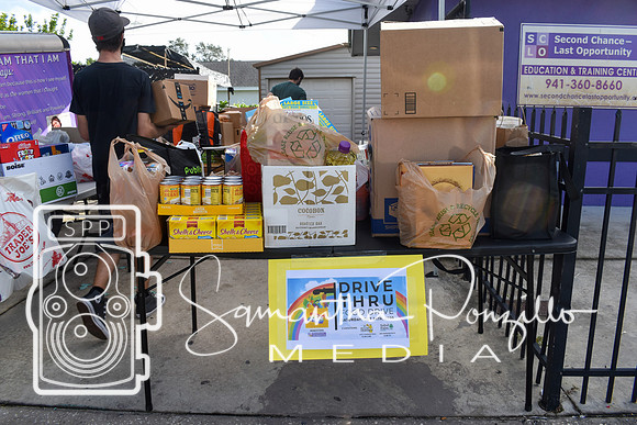 Project Pride SRQ Food Drive Drop Off